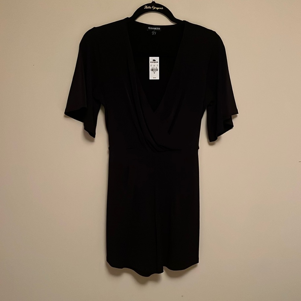 NWT Black Romper Size XS